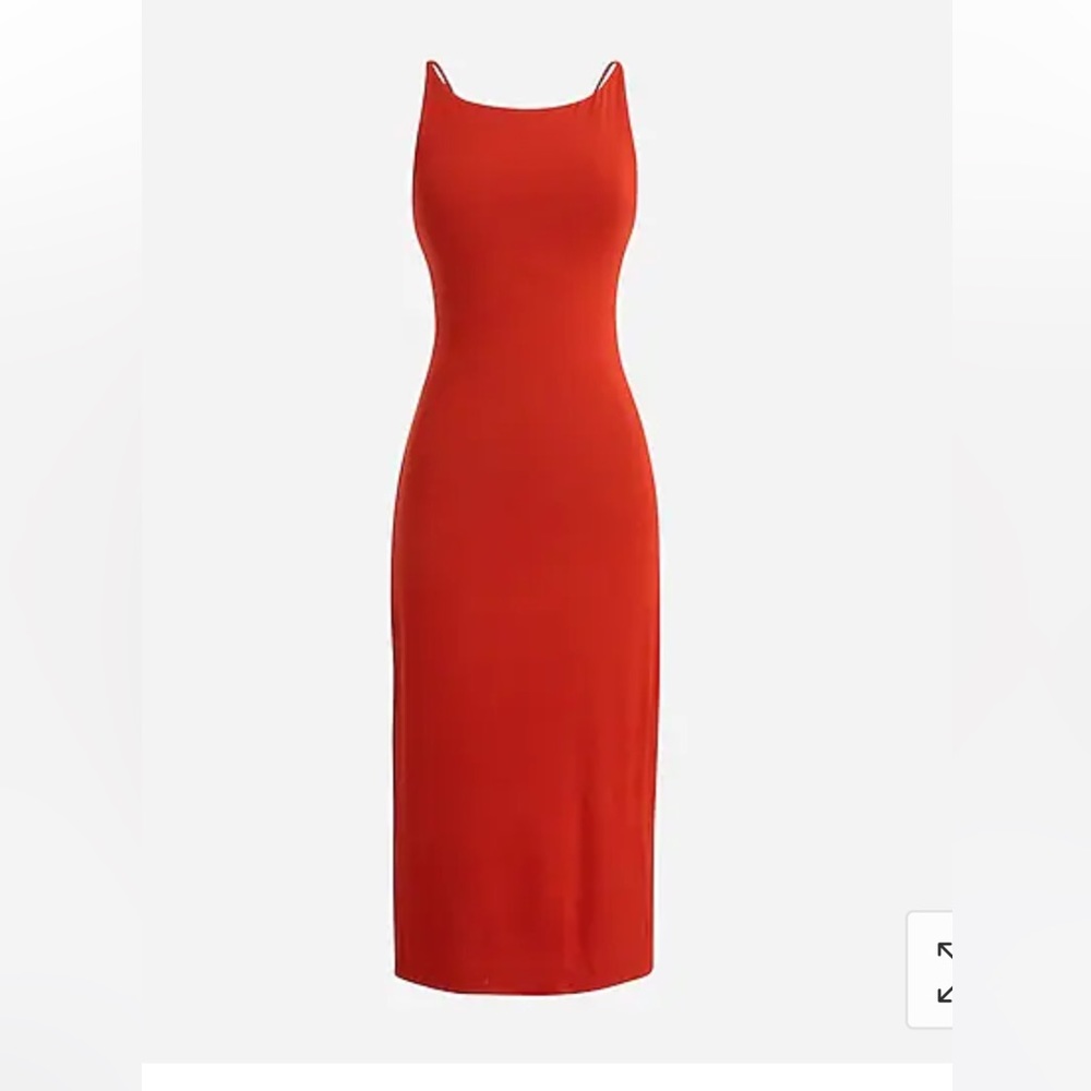 JCrew FormKnit boatneck midi dress XS